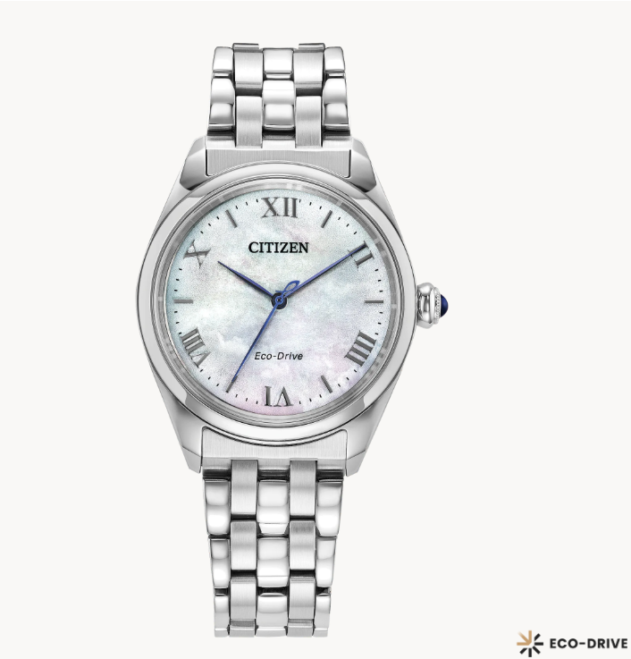 Ladies Eco Drive Stainless Steel L Classic Watch by Citizen
