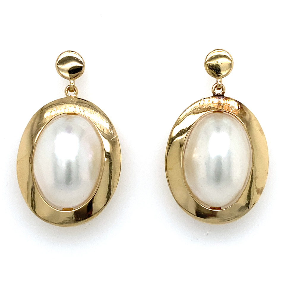 Estate Pearl Earrings