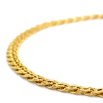 Estate 7.5" Double Cable Link Bracelet