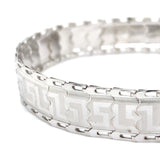 Estate 7.5"  Greek Key Bracelet