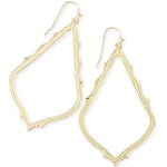 Sophee Gold Plated Earrings  by Kendra Scott