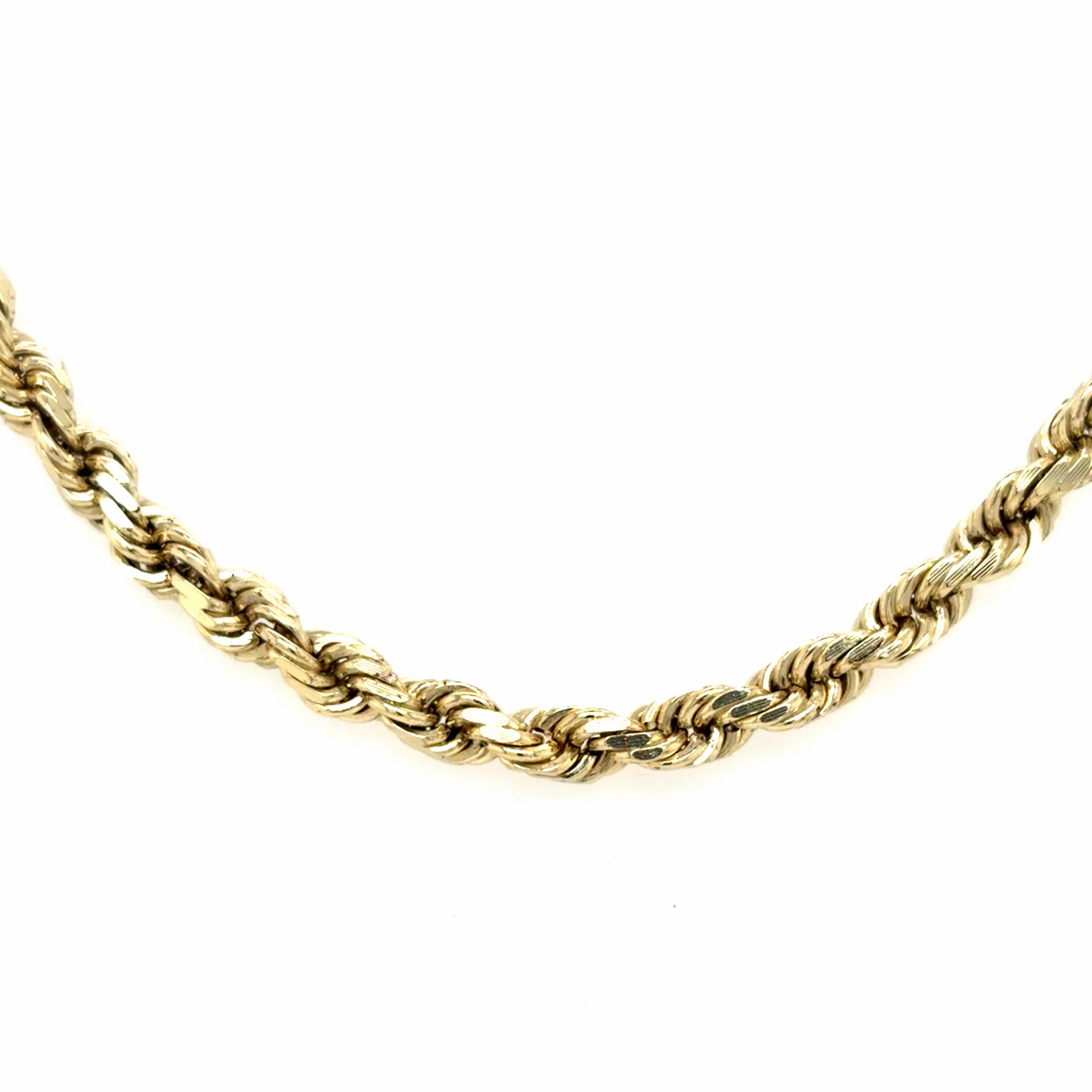Estate 24" Diamond Cut Rope Chain