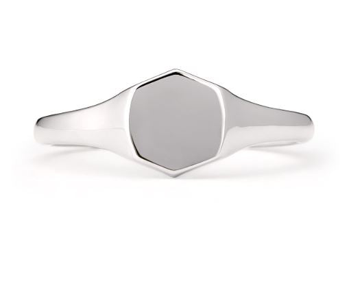 Davis Sterling Silver Signet Ring 8 by Kendra Scott