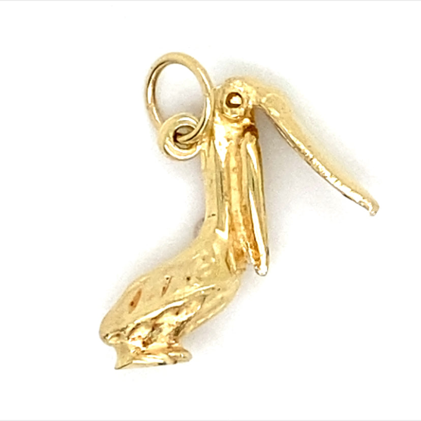 Estate Pelican Pendant