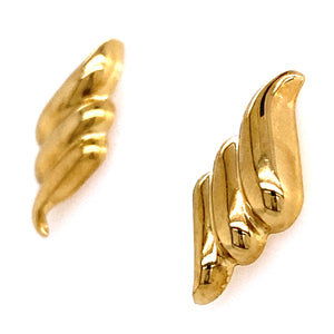 Estate 18K Earrings