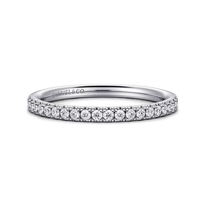 White Gold Diamond Wedding Band