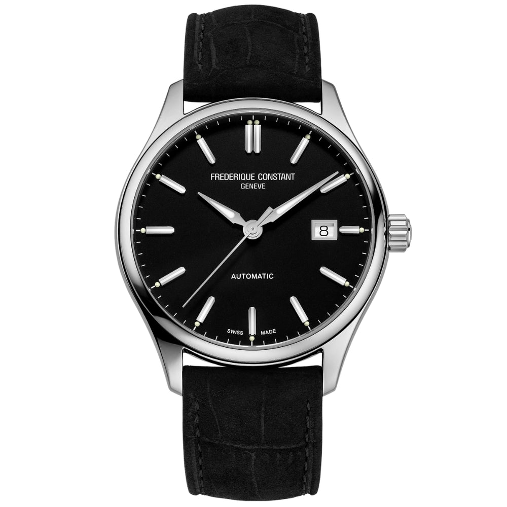 Classic Automatic Black Watch by Frederique Constant