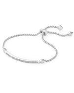 Ott Adjustable Chain Bracelet in Silver  by Kendra Scott
