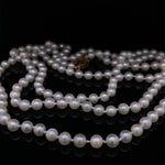 Estate 34" Strand Akoya Pearls