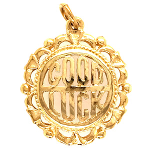 Estate Good Luck Pendant