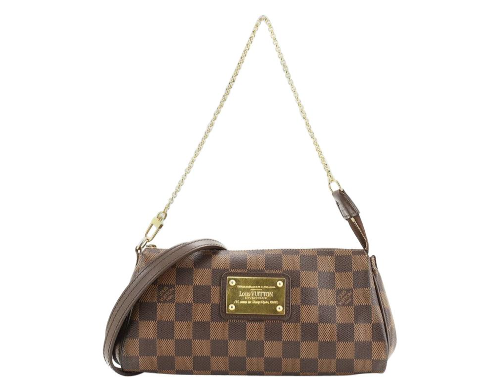 PREOWNED Louis Vuitton Damier Eva with Chain & Strap