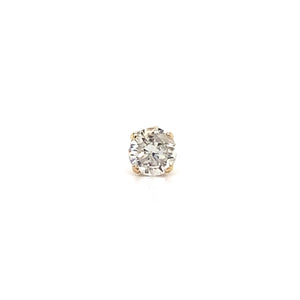 Estate Single Diamond Stud