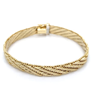 Estate 7" Textured Bracelet