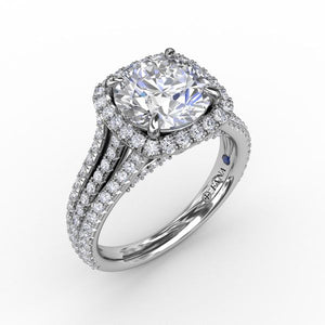 Diamond Semi-Mount Ring