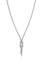 Love Knot Silver 1.8mm Chain Necklace Sz 16-18 by John Hardy