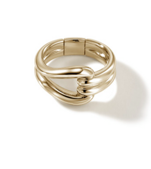 Surf 14K Gold Ring by John Hardy