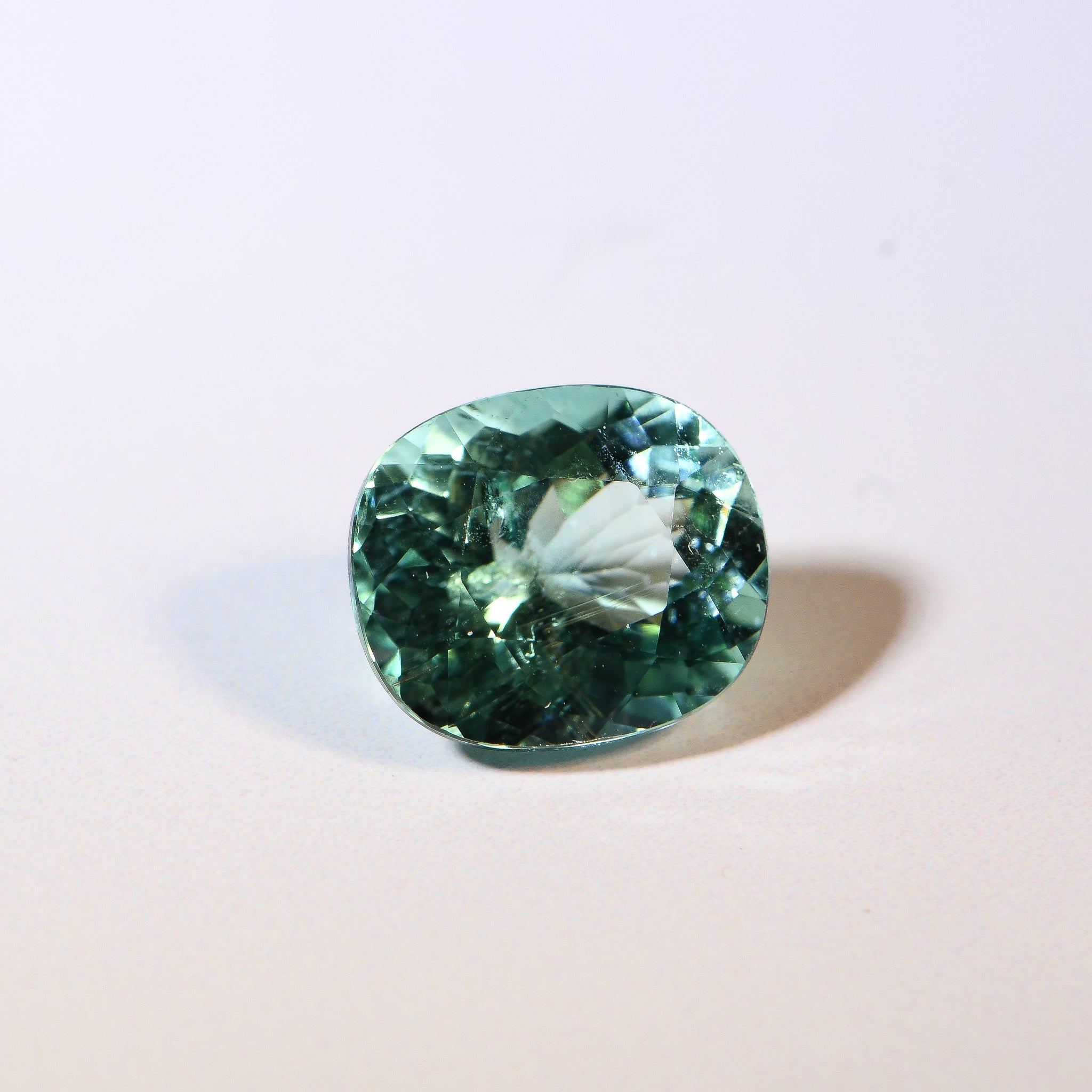 Loose 3.74ct 10.73x9.10x6.02 Oval Paraiba Type Tourmaline