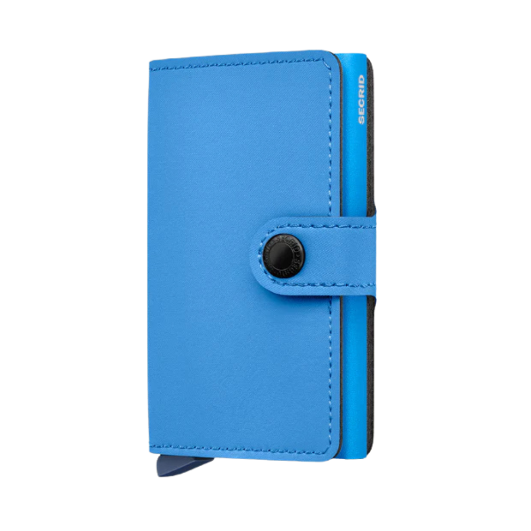 Ultra Blue Yard Miniwallet by Secrid
