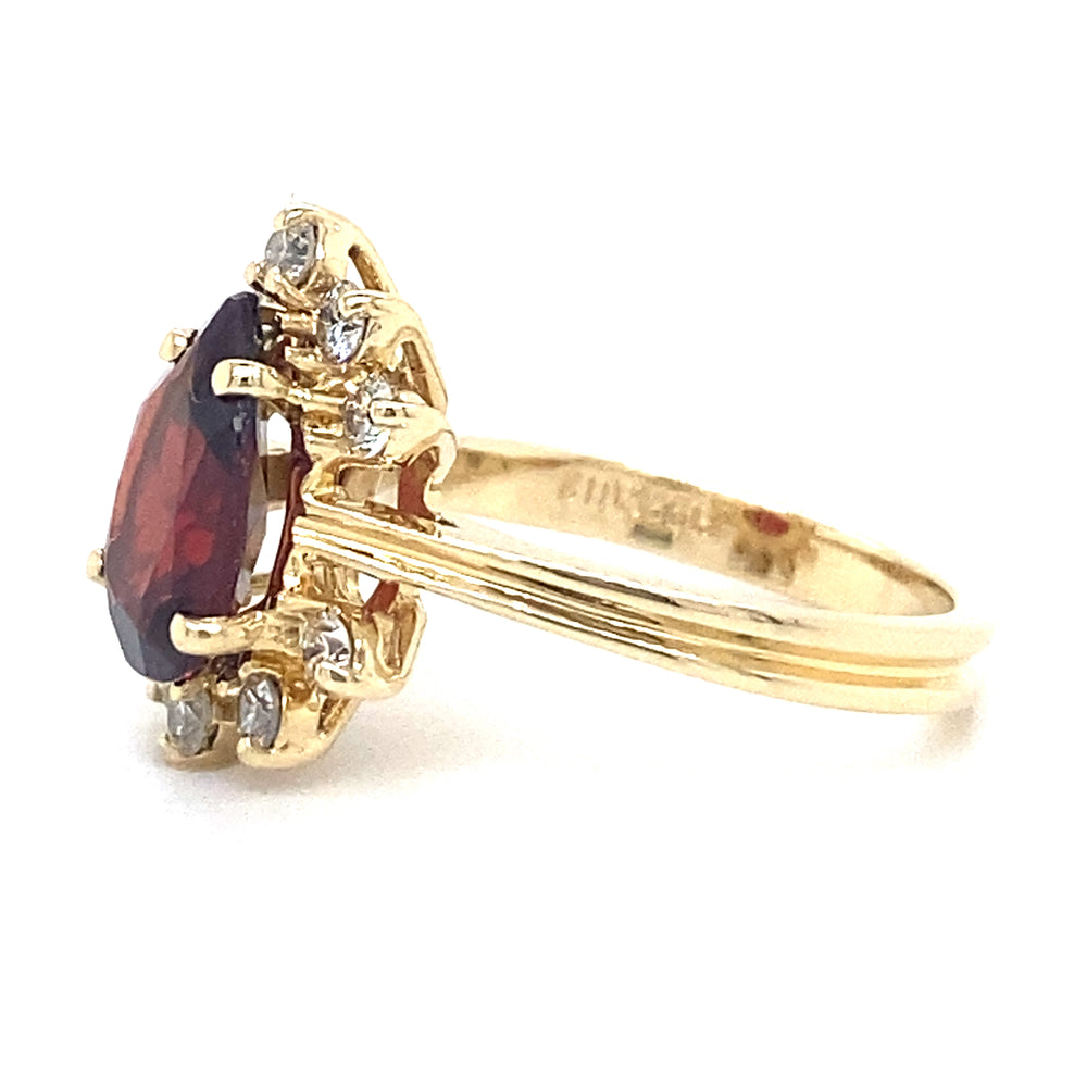 Estate Garnet Fashion Ring