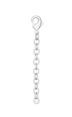 Silver Plated Necklace Extender, 2" Lobster by Kendra Scott