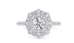 18K White Gold Forevermark Diamond Ring