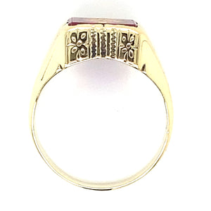 Estate Square & Compass Ring