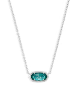 Elisa Silver Plated London Blue Necklace by Kendra Scott