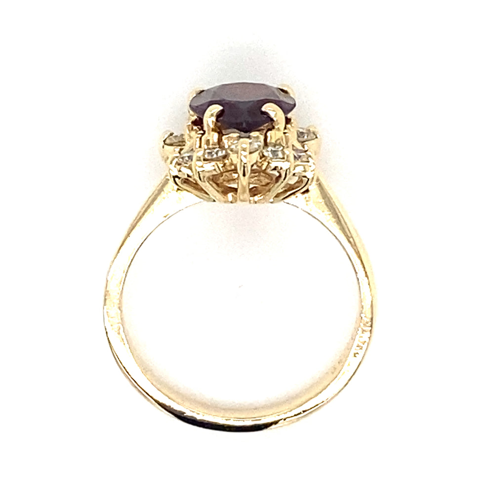 Estate Garnet Fashion Ring