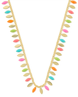 Kayla Gold Plated Multi Mix Strand Necklace by Kendra Scott