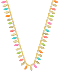 Kayla Gold Plated Multi Mix Strand Necklace by Kendra Scott