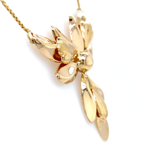 Estate 17" Flower Necklace