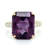 Estate Purple Vintage Style Ring