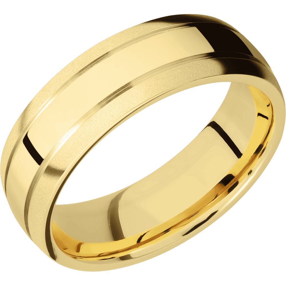 
            
                Load image into Gallery viewer, 14K Yellow Gold with Polish , Bead Finish
            
        