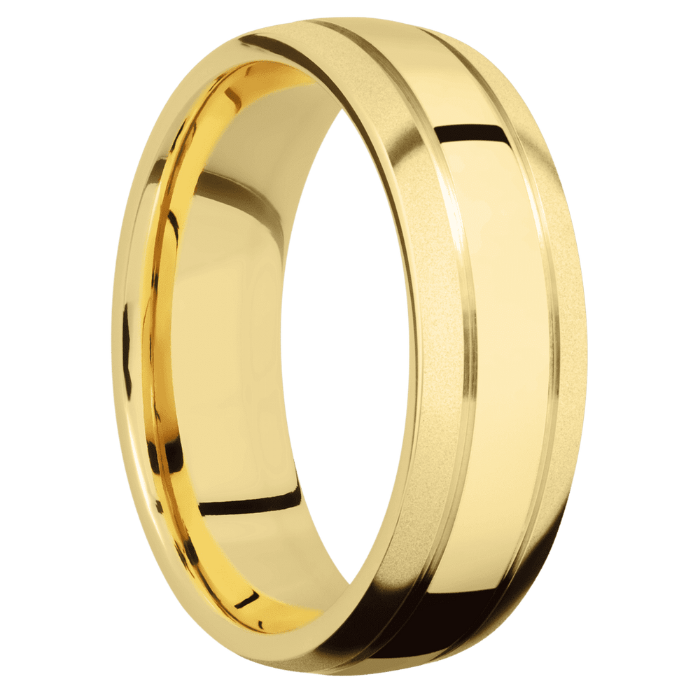 
            
                Load image into Gallery viewer, 14K Yellow Gold with Polish , Bead Finish
            
        