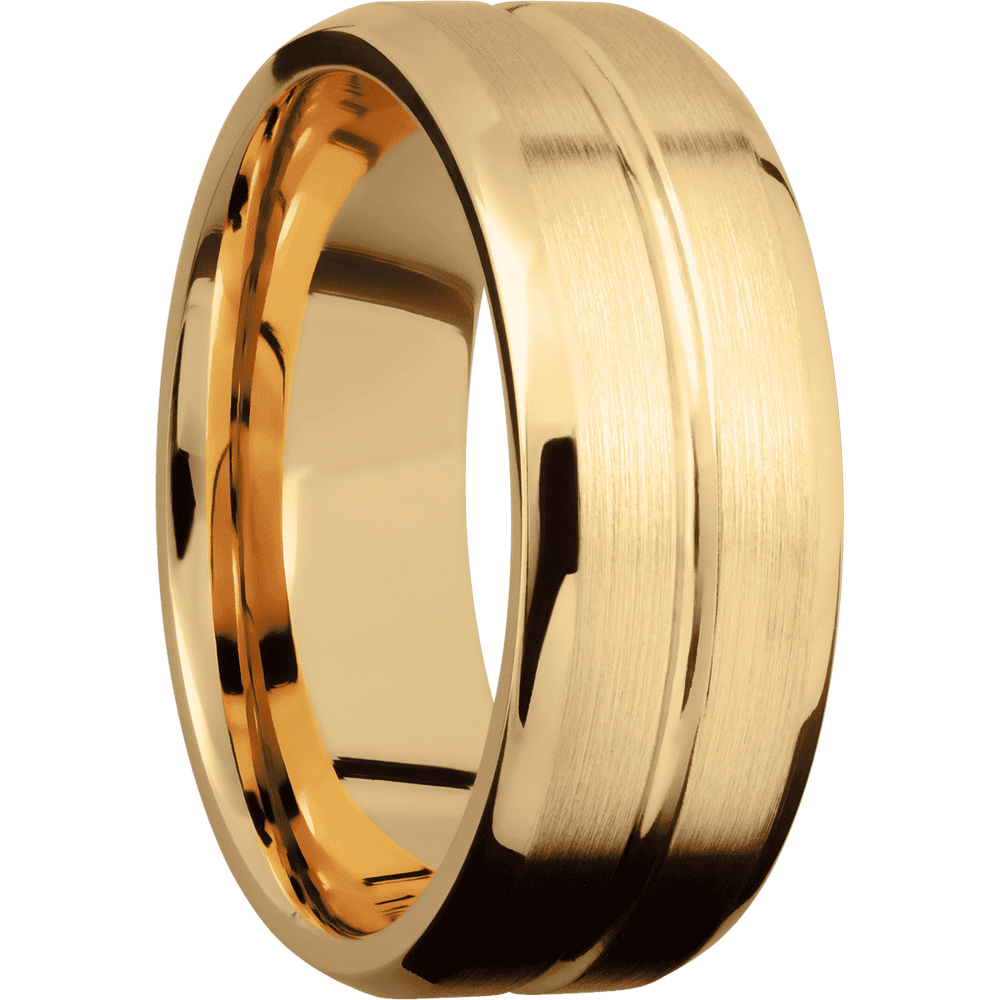 
            
                Load image into Gallery viewer, 14K Yellow Gold with Polish , Satin Finish
            
        