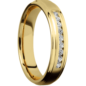 
            
                Load image into Gallery viewer, 14K Yellow Gold with Satin , Polish Finish
            
        